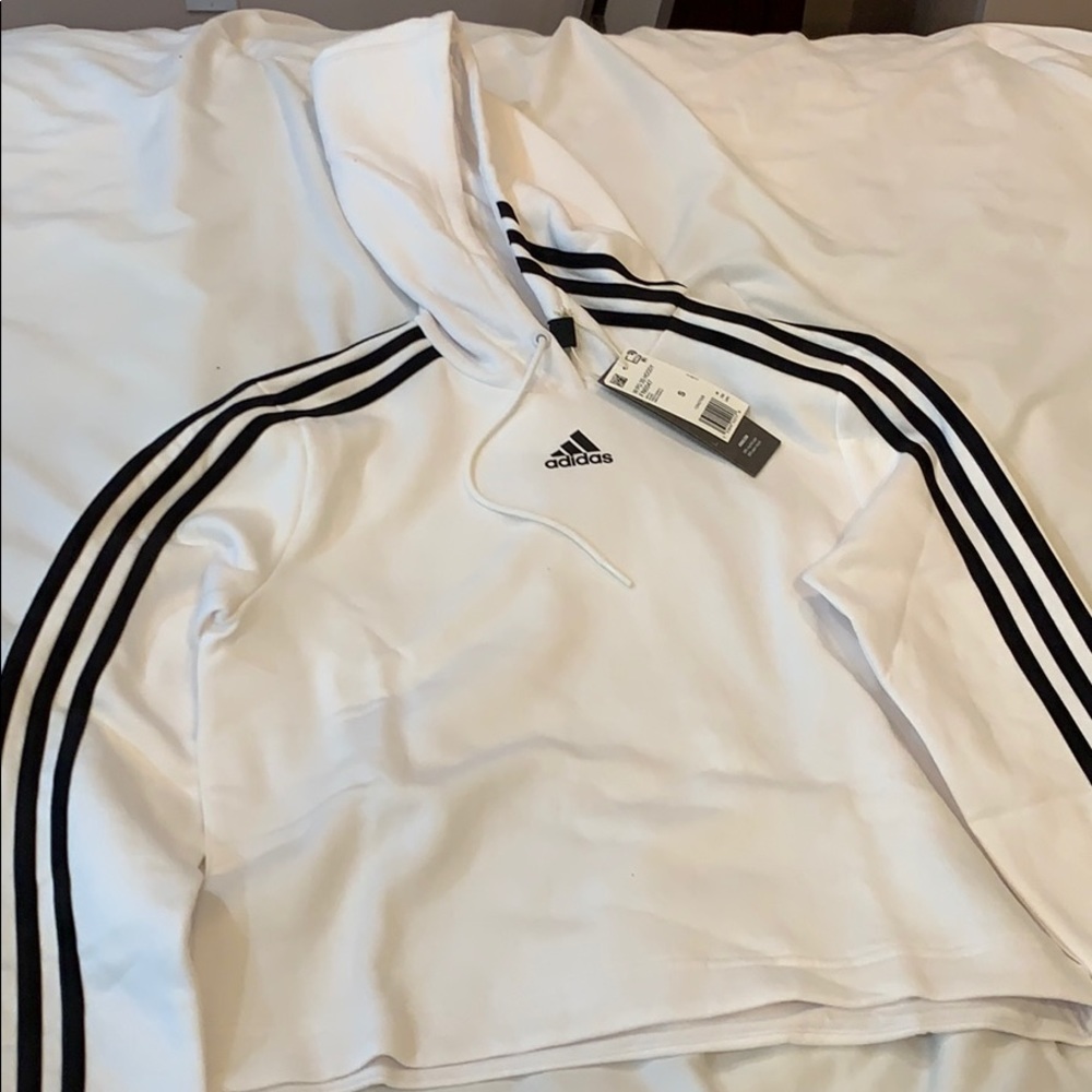 Adidas cropped hoodie